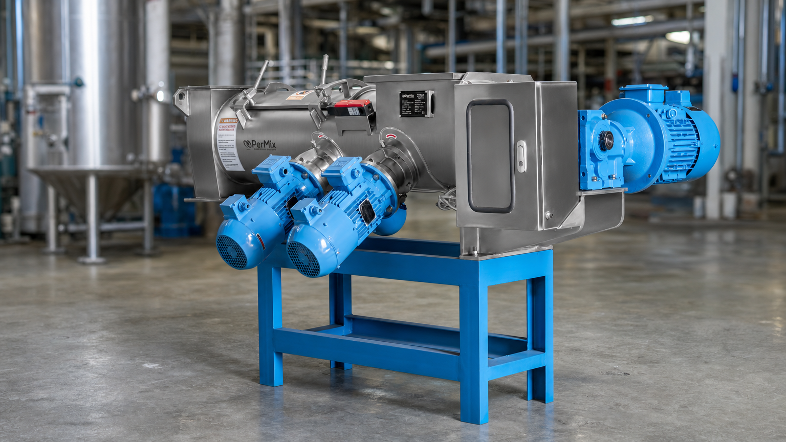 PerMix Continuous Mixer for industrial powder continuous mixing