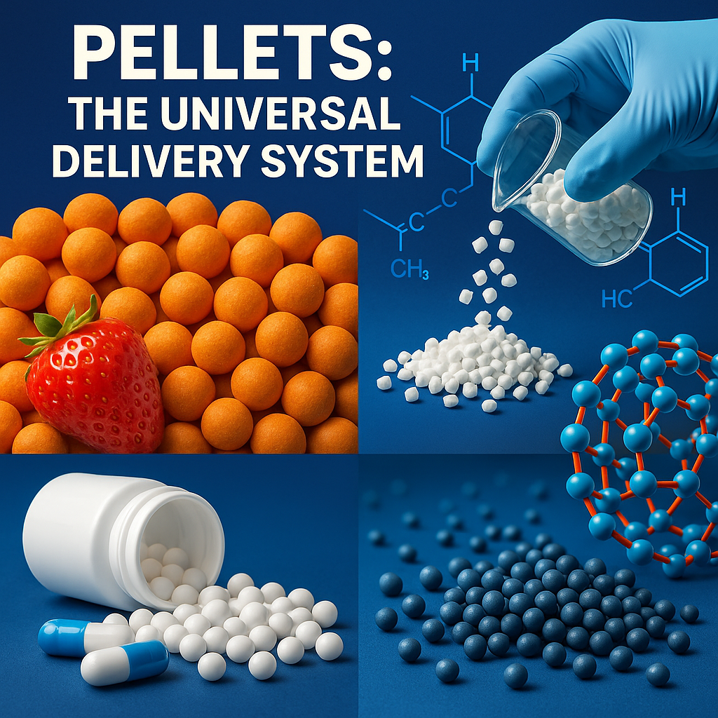 Pellets: The Universal Delivery System — Powered by PerMix Vacuum Mixers & Dryers -
