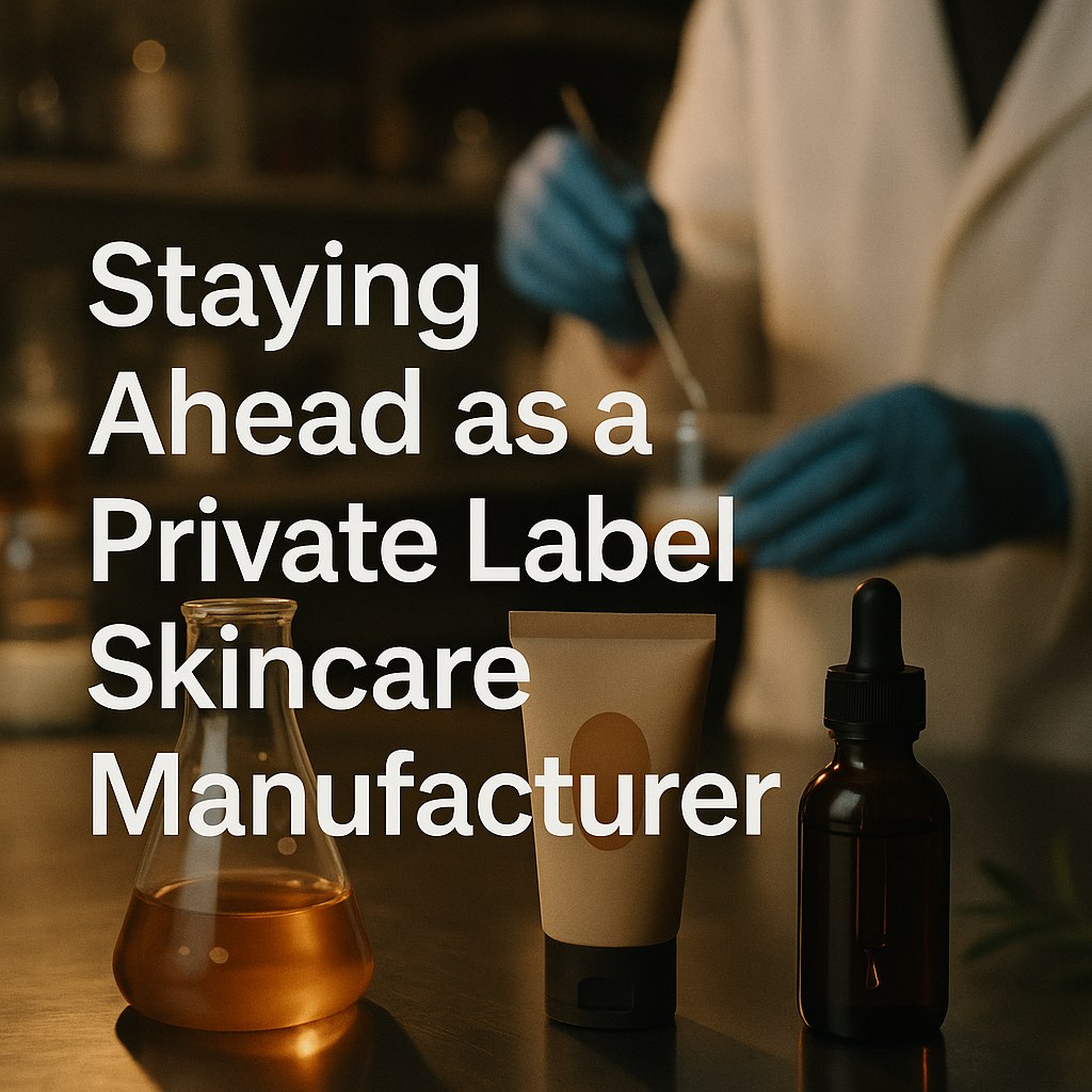 Private Label Skincare Manufacturing & Staying Competitive In A Changing Market – Going Natural