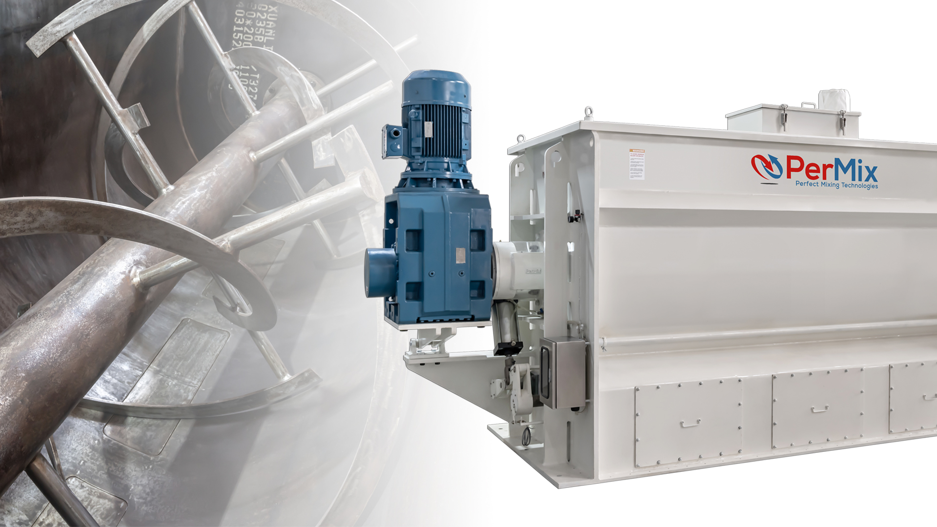 Ribbon Mixers Made From Hardox For Mixing Abrasive Ingredients