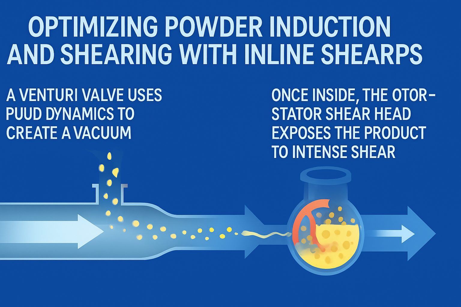 Shear Pumps & Powder Induction & Optimizing throughout & Efficiency