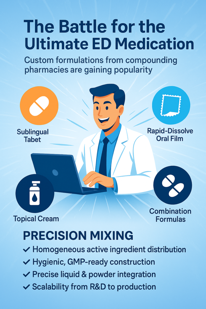 The Battle for the Ultimate ED Medication: How Compounding Pharmacies Compete & How PerMix Answers the Call