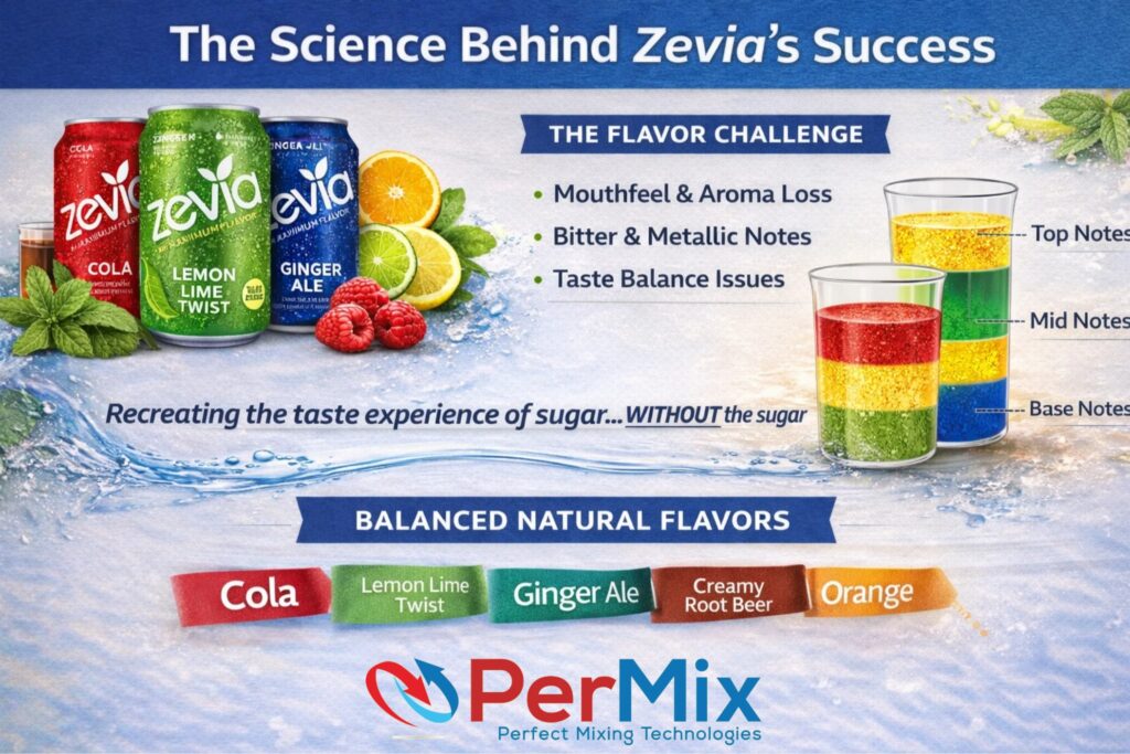 Zevia: The Science Behind Zero-Sugar Beverages